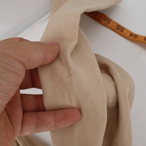 Gerard Darel Blazer Womens 40 Linen Cotton One Button Classic Jacket notch lapel - Picture 8 of 11